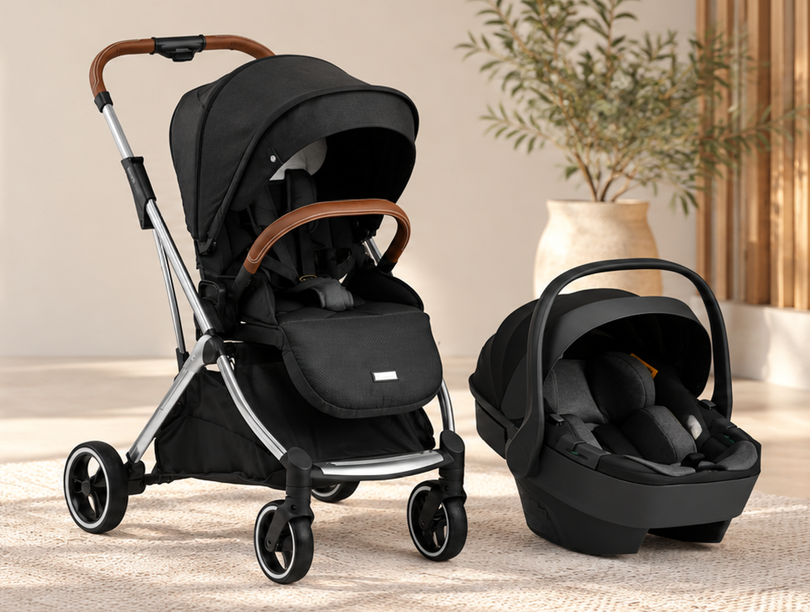 Kraft Slide I-Size Travel Sistem Bebek Arabası Black 22.999 TL 