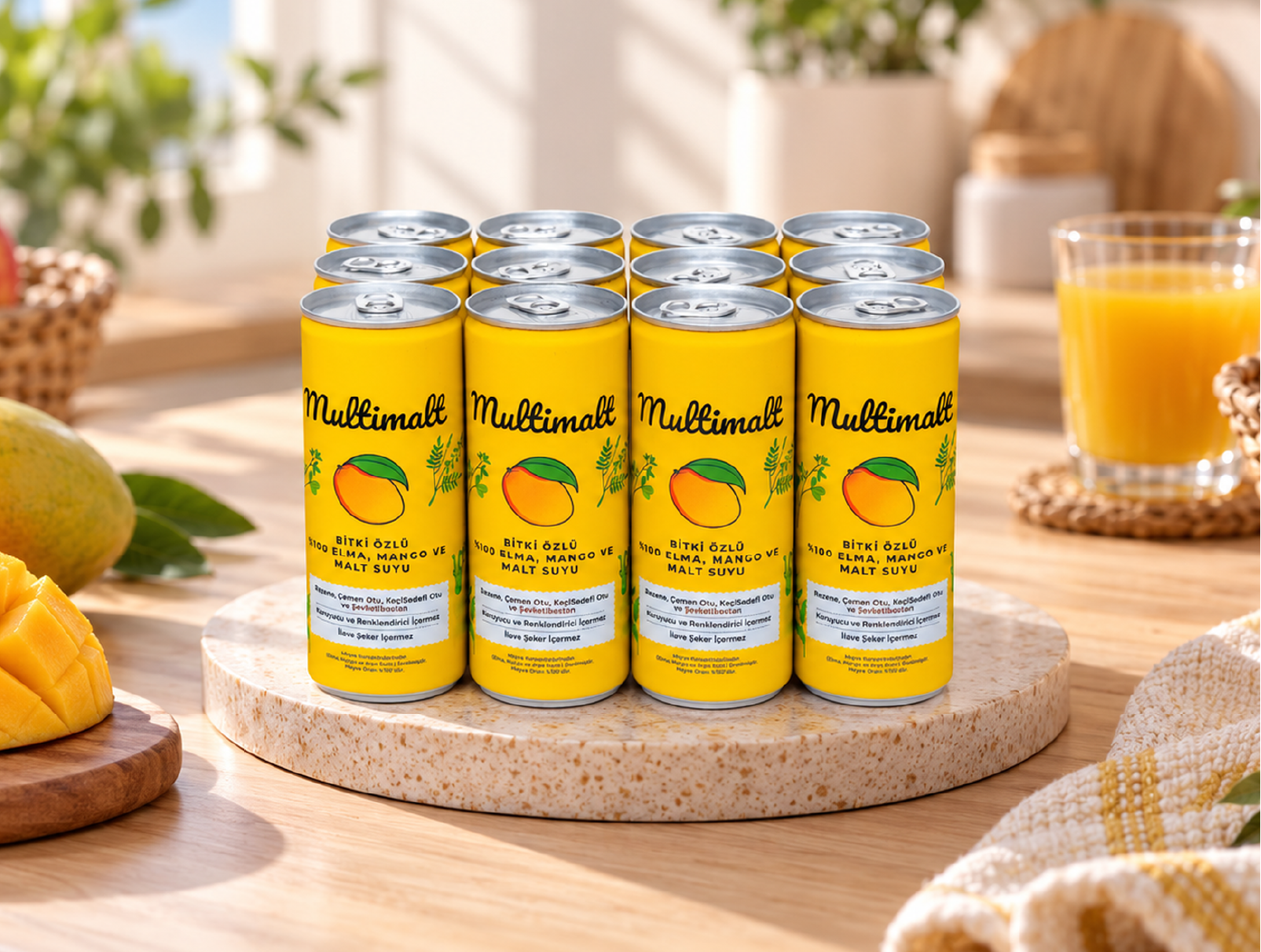 Multimalt Bitki Özlü Malt Suyu 250 ML 2 Al 1 Öde